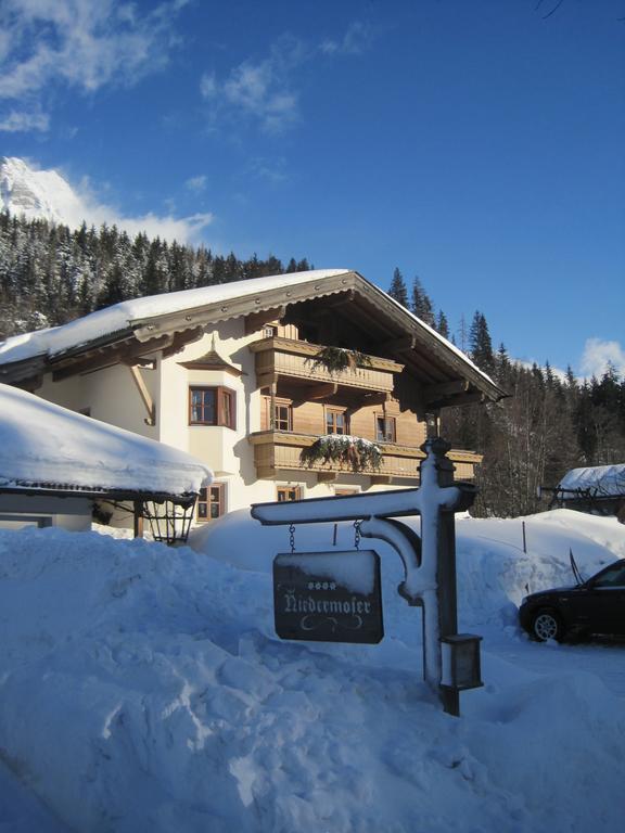 Ferienhaus Niedermoser Leogang Exterior foto
