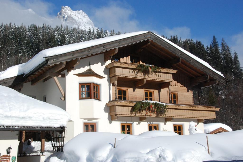 Ferienhaus Niedermoser Leogang Exterior foto